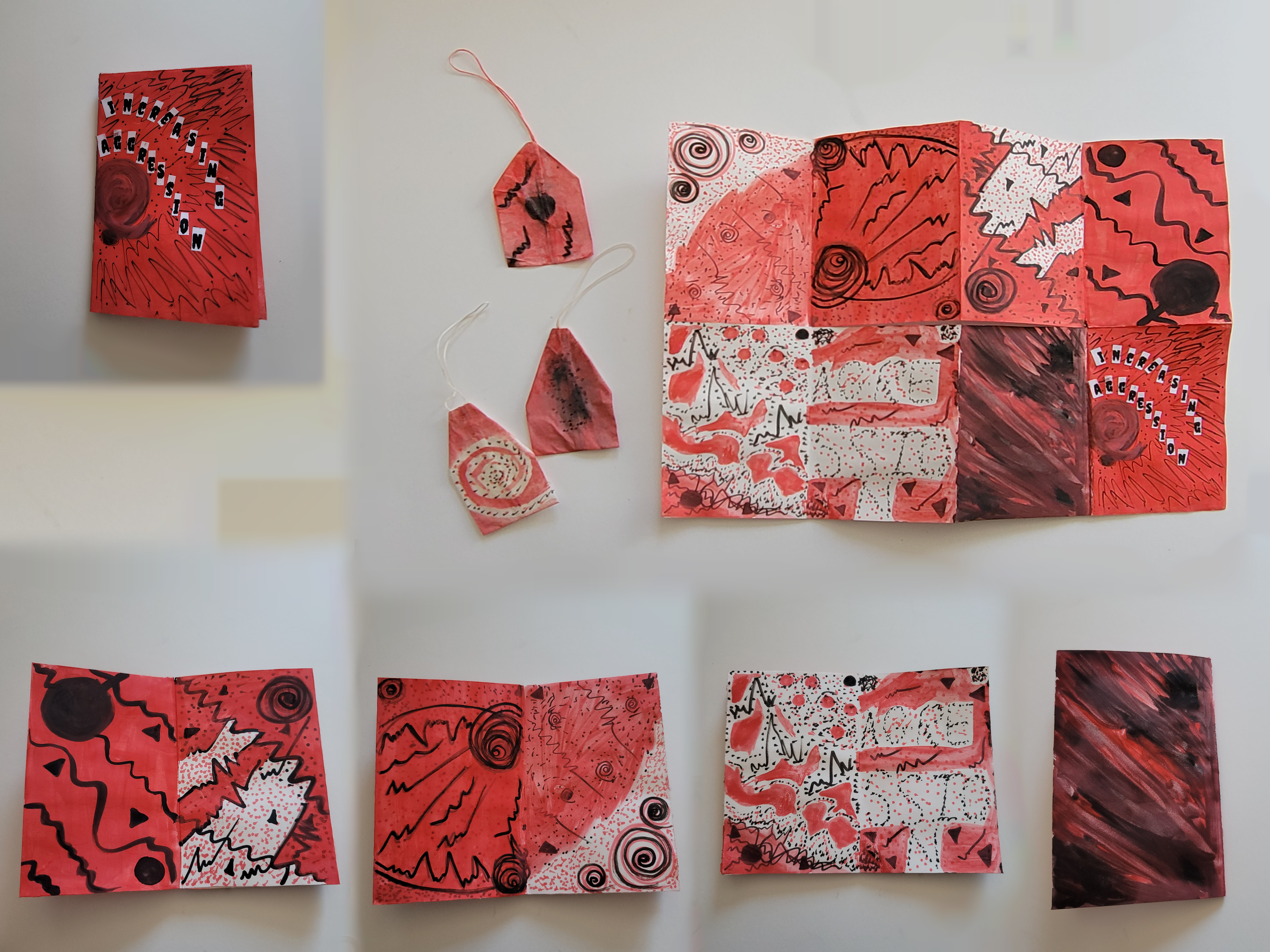 Xavier Alba - Zine and Tea Bags
